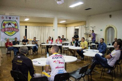 Lançamento da 3ª Copa Alto Jacuí – Taça Sicredi de Futsal 2017