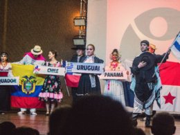 Abertura oficial da 2ª edição do Festival Internacional de Folclore Mundo em Dança.