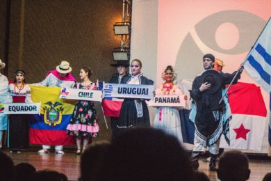 Abertura oficial da 2ª edição do Festival Internacional de Folclore Mundo em Dança.