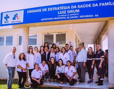 SAÚDE – Reinauguração do Posto de Saúde da Localidade do Depósito.