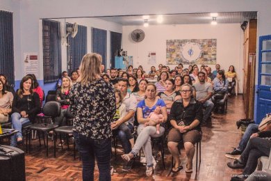 EDUCAÇÃO – Secretaria Municipal de Educação apresenta proposta de Educação em Turno Integral na Escola Municipal Alexandre Tramontini.   