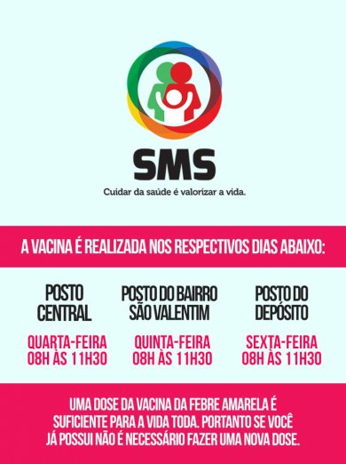 FEBRE AMARELA #SAÚDE