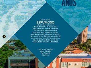 28 de Fevereiro | Espumoso completa 63 anos de emancipação!