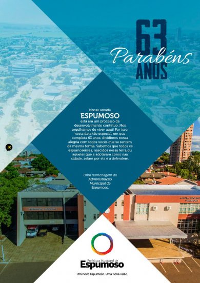 28 de Fevereiro | Espumoso completa 63 anos de emancipação!