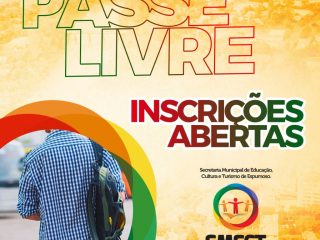 CADASTRO DO PASSE LIVRE INICIOU NO DIA 22 DE AGOSTO DE 2018.