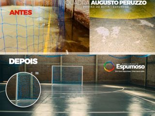 Educação | Escola Municipal Augusto Peruzzo Inaugura Quadra de Esportes