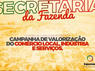 Ganhadores da Promoção de Notas Fiscais