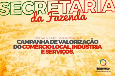 Ganhadores da Promoção de Notas Fiscais