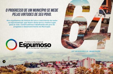 Parabéns, ESPUMOSO! 64 ANOS!