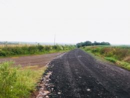 INTERIOR | Prefeitura recupera rua do Pontão do Butiá com fresa asfáltica.