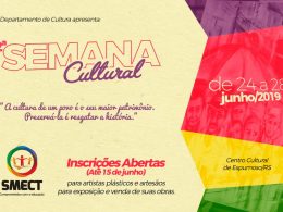 CULTURA | Vem aí a 2ª Semana Cultural da SMECT.