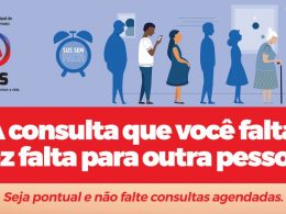 SAÚDE I Campanha “A consulta que você falta faz falta para alguém”