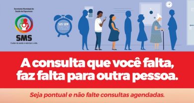 SAÚDE I Campanha “A consulta que você falta faz falta para alguém”