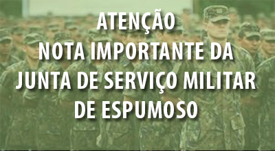 JUNTA MILITAR I Mudança de data para retirada de documentação
