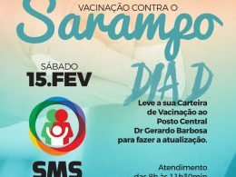 SAÚDE | Dia D contra o SARAMPO