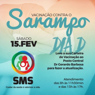 SAÚDE | Dia D contra o SARAMPO