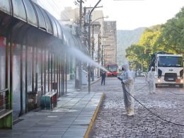SAÚDE I SANITIZAÇÃO DE RUAS E ESPAÇOS PÚBLICOS
