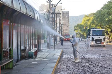 SAÚDE I SANITIZAÇÃO DE RUAS E ESPAÇOS PÚBLICOS
