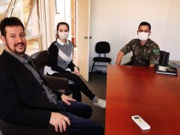 ADMINISTRAÇÃO I Exército Brasileiro está fazendo trabalho de conscientização em toda cidade de Espumoso