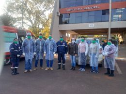 SAÚDE I Voluntários trabalham nas barreiras sanitárias nesta quinta-feira