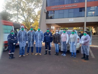 SAÚDE I Voluntários trabalham nas barreiras sanitárias nesta quinta-feira