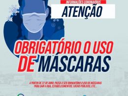 SAÚDE I Uso de máscaras passa ser obrigatório para todos em Espumoso