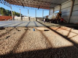 ADMINISTRAÇÃO I Obras da empresa Pampa Ráfia continuam de forma acelerada