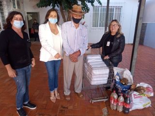 ASSISTÊNCIA SOCIAL I Agricultor faz doação de alimentos de sua produção