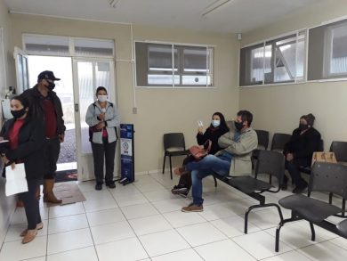 Foto: Equipe de vacinação da SMS 