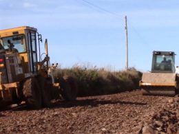 Estrada que liga Espumoso/Mormaço está em obras
