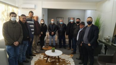Dep. Estadual Gerson Burmann visita Espumoso