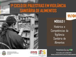 SMS e CEVS promovem 1º Ciclo de Palestras em Vigilância Sanitária