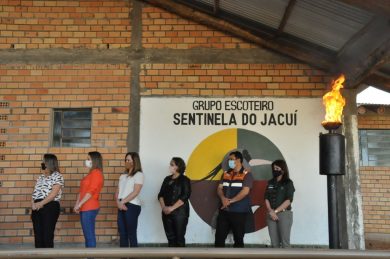 Fogo Simbólico da Pátria chega em Espumoso