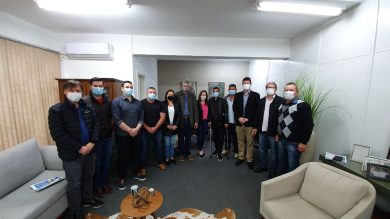 Dep. Afonso Motta visita Espumoso