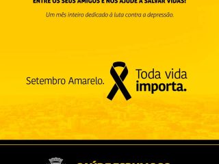 Setembro Amarelo: Auxilio profissional é fundamental