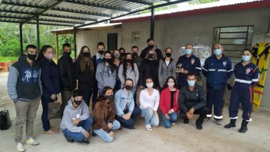 SAMU recebe visita de alunos da Rede Municipal de Ensino