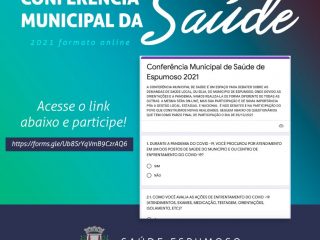 Participe da Conferência Municipal de Saúde