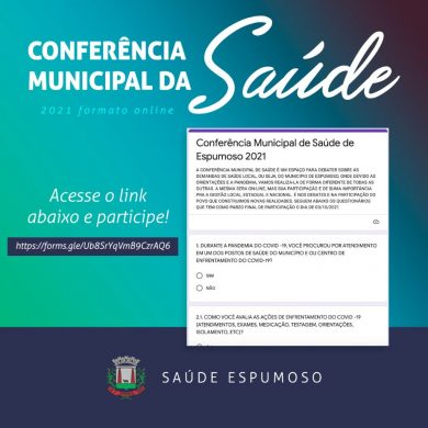 Participe da Conferência Municipal de Saúde