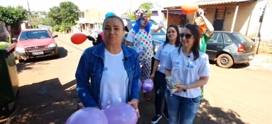 Primeira Infância Melhor e Criança Feliz realizam ação do Dia da Criança