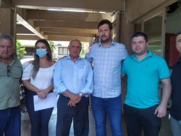 Senador Lasier Martins visita Espumoso