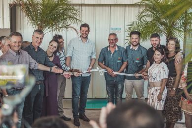 Empresa Pamparáfia inaugura filial em Espumoso