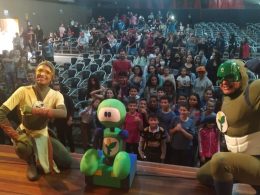 Espumoso recebeu espetáculo de Agriman