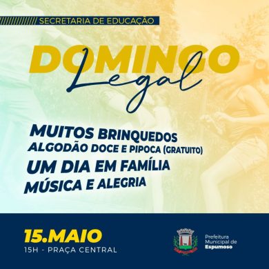 Espumoso promove Domingo Legal
