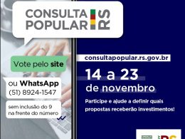 Iniciou a consulta popular 2022