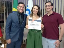 Prefeitura recebe homenagem da JCI Espumoso