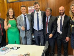 Prefeito, secretários e vereador estão em visita a Brasília