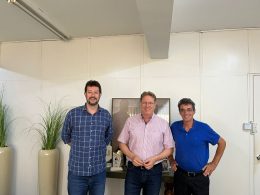 Vice Presidente do Badesul visita Espumoso