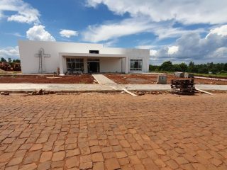 Nova capela mortuária esta em fase de conclusão