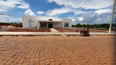 Nova capela mortuária esta em fase de conclusão