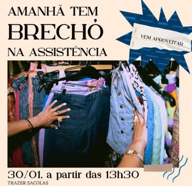 Assistência Social de Espumoso realiza mais um brechó